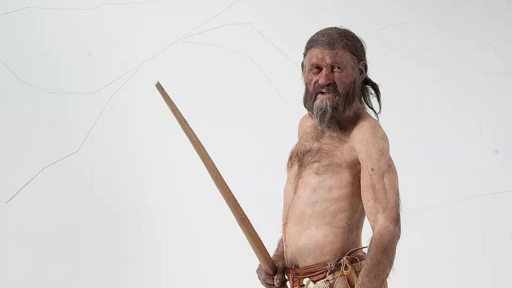 Ötzi, jak prý asi nevypadal...