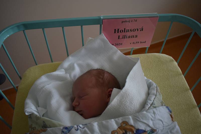 České Budějovice budou domovem novorozené Liliany Holasové. Rodičům Michale a Radku Holasovým se narodila 23. 9. 2020 v 0.59 h., vážila 2,84 kg.