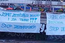K pondělnímu protestu zemědělců v Praze se připojili i zemědělci z jihu Čech
