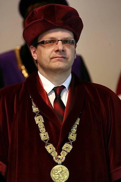 Prorektor Tomáš Polívka.