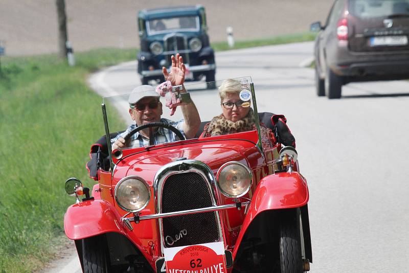 Veteran rallye Křivonoska 2018