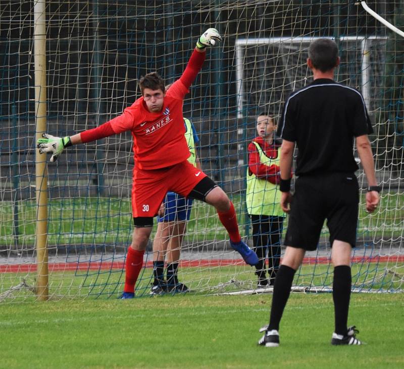 Fotbalová divize Soběslav - J. Hradec 7:1