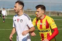 Fotbalisté Dynama v prvním přípravném utkání na soustředění v Turecku porazili polský Kolos Kielce 1:0 (na snímku v kaci Robin Polanský).