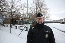 "Covid-19 výrazně změnil i práci policistů," říká policejní tiskový mluvčí Jiří Matzner.