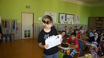 Děti z páté třídy CZŠ Rudolfovská si dopisovaly s dětmi z Banátu.