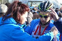 Mistrovství světa v cyklokrosu v Táboře, Jakub Skála vv cíli