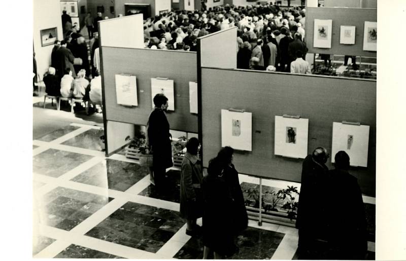 Alšova jihočeská galerie slaví 60 let. Výstava prací Mikoláše Alše, 1962.