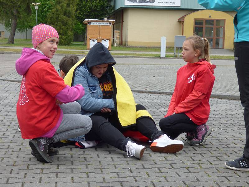 Ve středu se na českobudějovickém výstavišti uskutečnilo Oblastní kolo soutěže Mladých zdravotníků Českého červeného kříže.