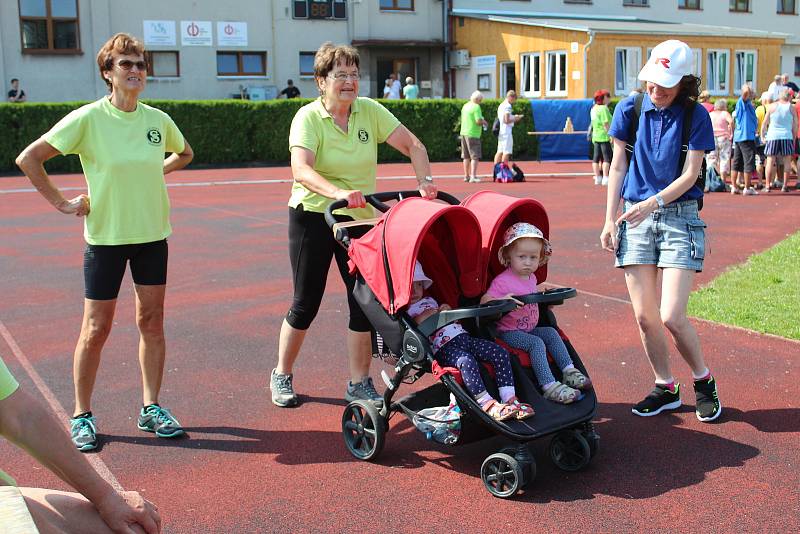 Páté Sportovní hry seniorů přilákaly v úterý do krajského města 20 čtyřčlenných týmů nad 60 let. Soutěžící se pobavili při zdolávání 10 disciplín.