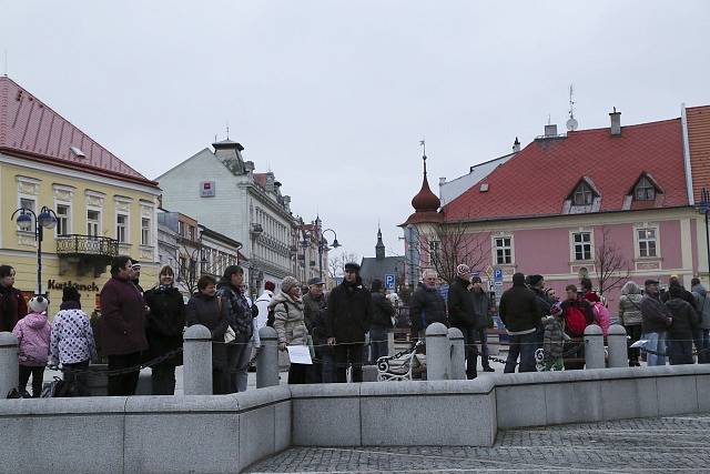 Návštěva prezidenta Miloše Zemana v Jindřichově Hradci