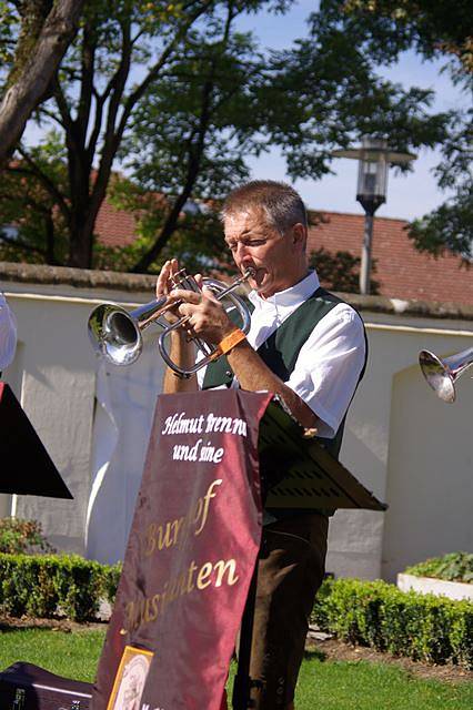 Festival lidové hudby v bavorském Aldersbachu.