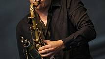 Håkon Kornstad vystoupil v rámci největšího jazzového svátku v České republice na Žižkově náměstí v Táboře.