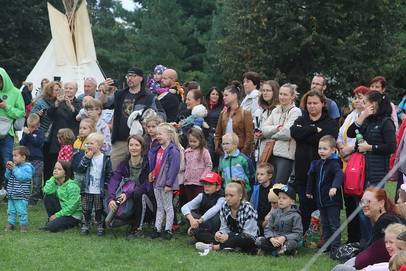 Budějovický western na Sokolském ostrově.