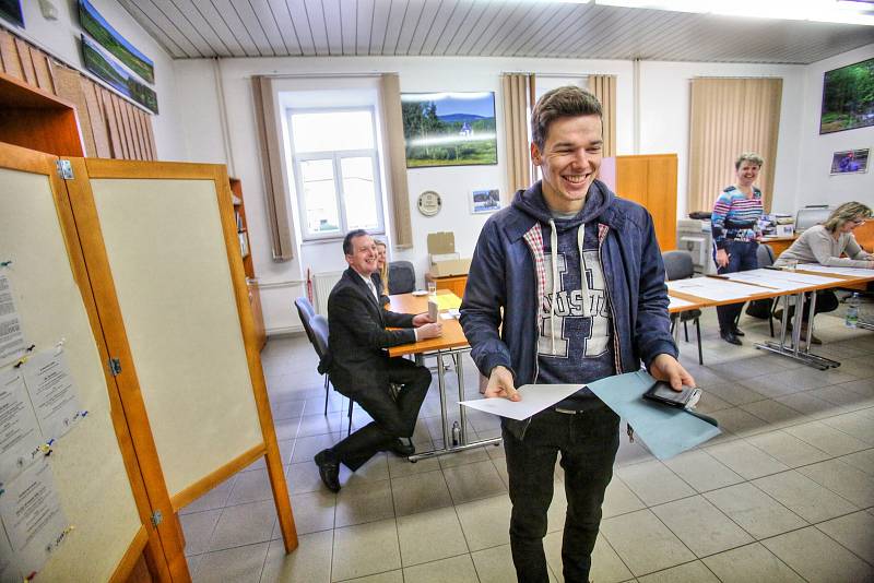 Volby v Horní Stropnici.