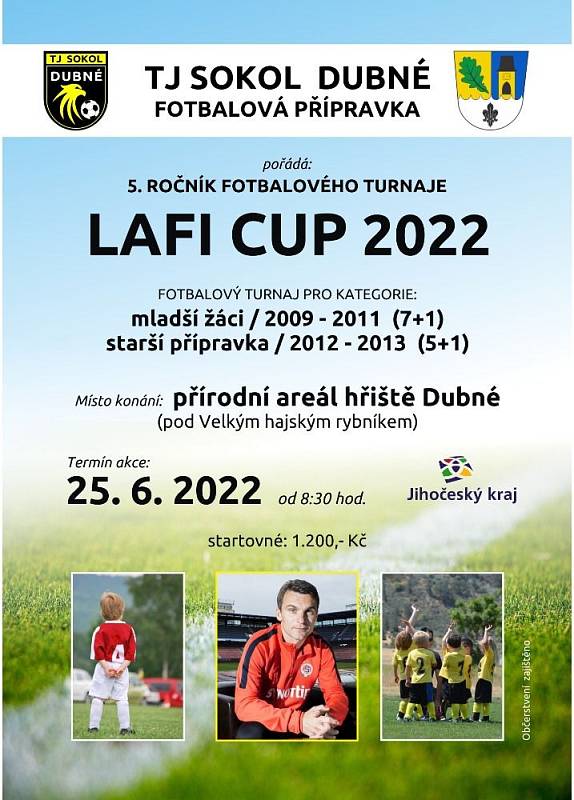 Lafi Cup v Dubném se spoustou kremrolí