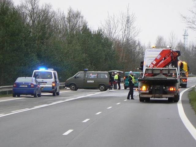 Nehoda na silnici ve směru z Borku na Veselí nad Lužnicí.