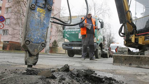 Úpravy ulice Oskara Nedbala z roku 2010.