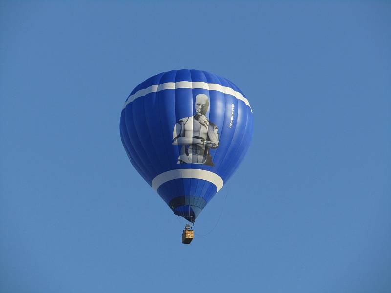 Horkovzdušný balon. Ilustrační foto.