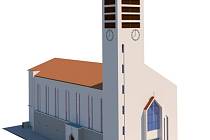 Rekonstrukce má vylepšit kostel sv. Vojtěcha v českobudějovické čtvrti Čtyři Dvory, který spravují salesiáni. Na věž přibudou i hodiny. V budoucnu se zde připravují i parkové úpravy.