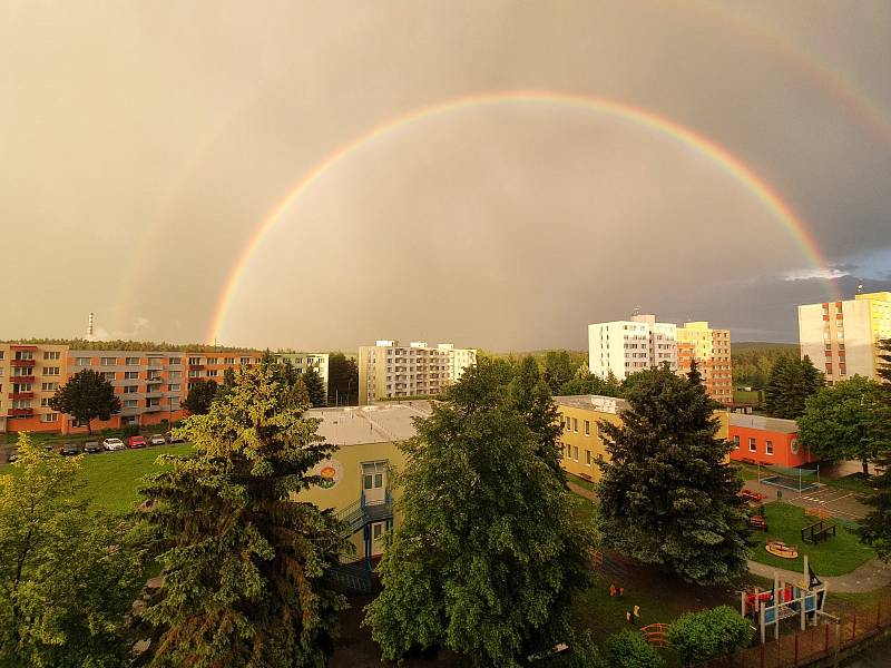 Sídliště Vajgar Jindřichův Hradec.