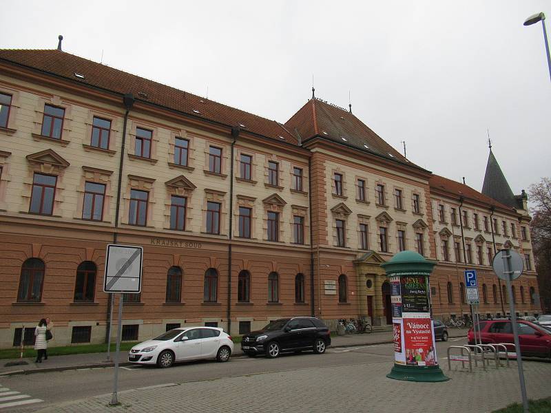 Krajský soud v Českých Budějovicích 2. prosince 2022.