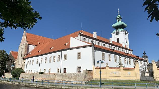 Areál Dominikánského kláštera v Českých Budějovicích.