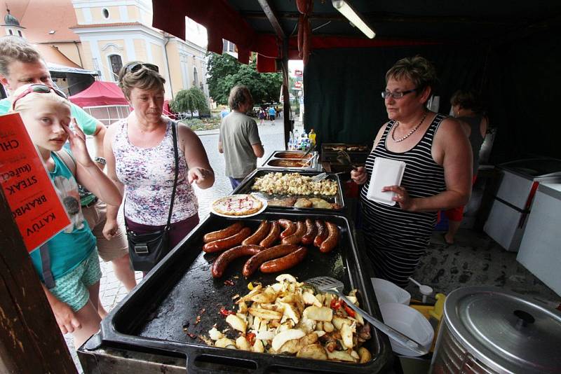 Obyvatelé i návštěvníci Týna nad Vltavou se v pátek a sobotu bavili při jubilejním desátém ročníku městských slavností.