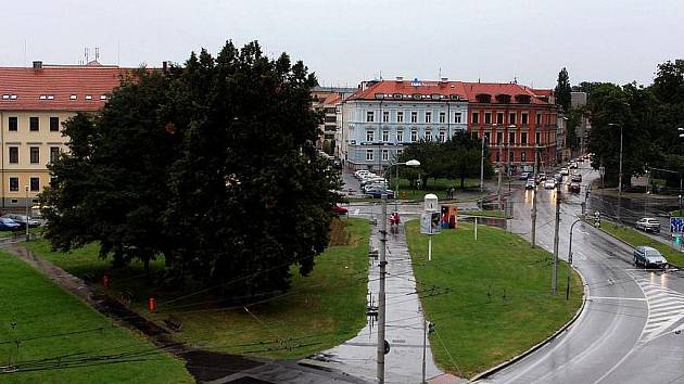 Mariánské náměstí v Českých Budějovicích 3. září.