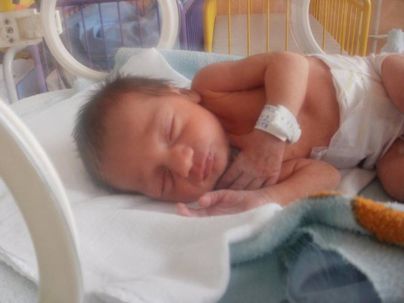 Snímek dcery Emy Kučerové, která se narodila 6. 4. 2010, poslala do redakce šťastná maminka Vendula Kudláčková