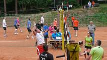Volejbalový turnaj smíšených rodinných týmů pořádala Hlincovka