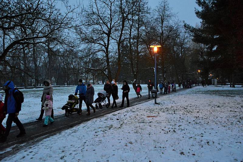 První adventní neděle v Týně nad Vltavou.