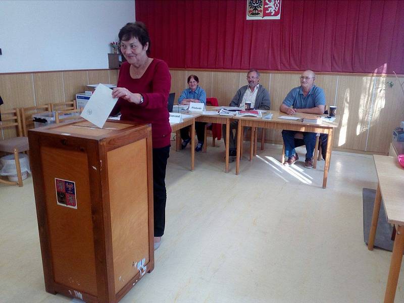 Parlamentní volby v Temelíně.