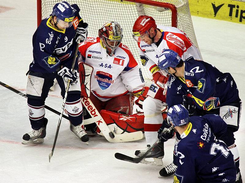 Hokejisté Vítkovic vyhráli první zápas play off v Českých Budějovicích