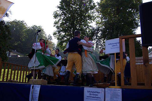 Festival lidové hudby v bavorském Aldersbachu.