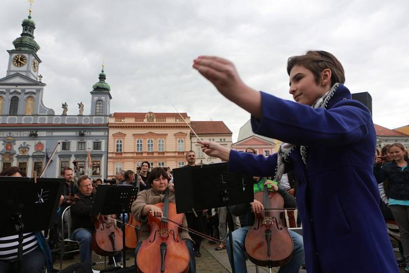 Českobudějovický Majáles propůjčil k dirigování orchestr Jihočeského divadla.