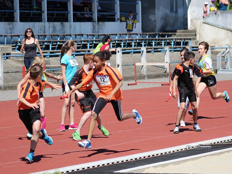 Sokol České Budějovice pořádal ve čtvrtek 18. května Štafetový pohár. Krajského finále se zúčastnilo kolem tří set dětí.