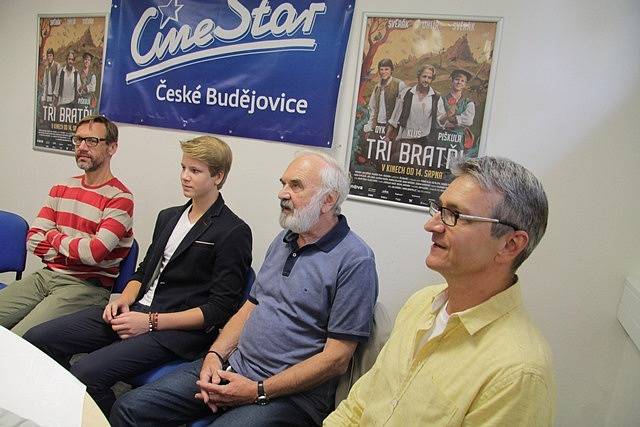 Předpremiéra pohádky Tři bratři v českobudějovickém multikině Cinestar.