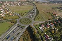 Plánovaná podoba dálnice D3 v okolí Českých Budějovic.