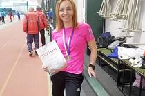 Jitka Bočkayová přivezla z mistrovství ČR veteránů dva tituly.