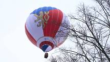 Z náplavky u Vltavy vzlétl balón OK 1918 v národních barvách, na oslavu Dne boje za svobodu a demokracii a Mezinárodního dne studentstva 17. listopadu.