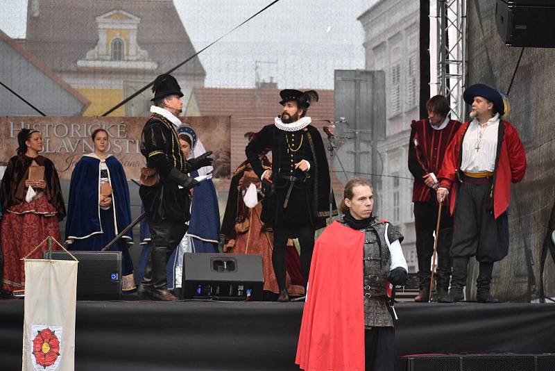 V sobotu se v Třeboni uskutečnily 23. Historické slavnosti Jakuba Krčína.