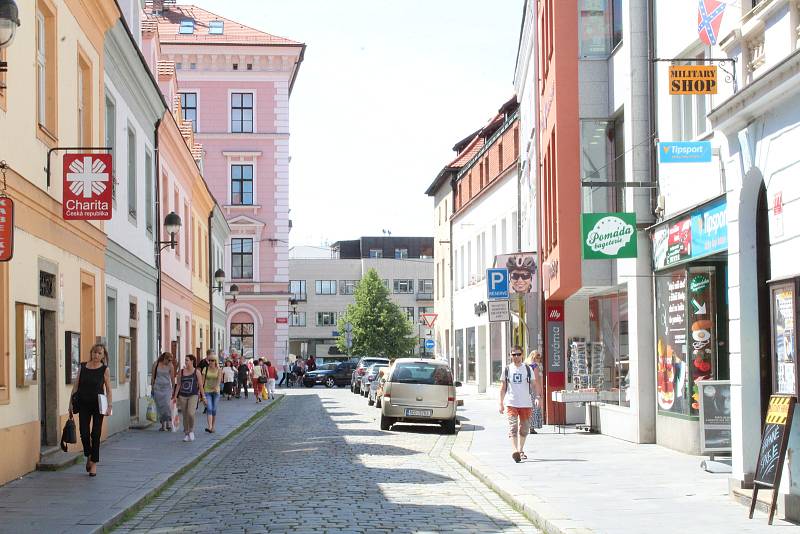 Kanovnická ulice v Českých Budějovicích
