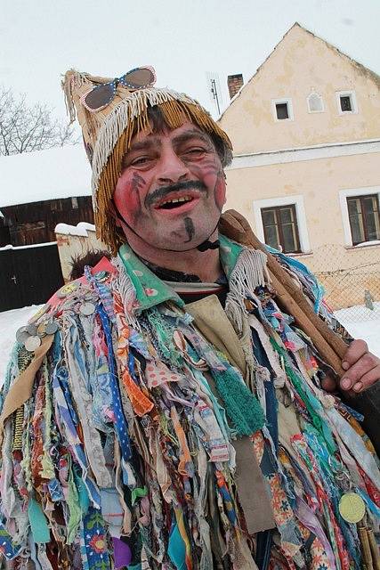 V obci Nesměň se uskutečnil první letošní masopust.