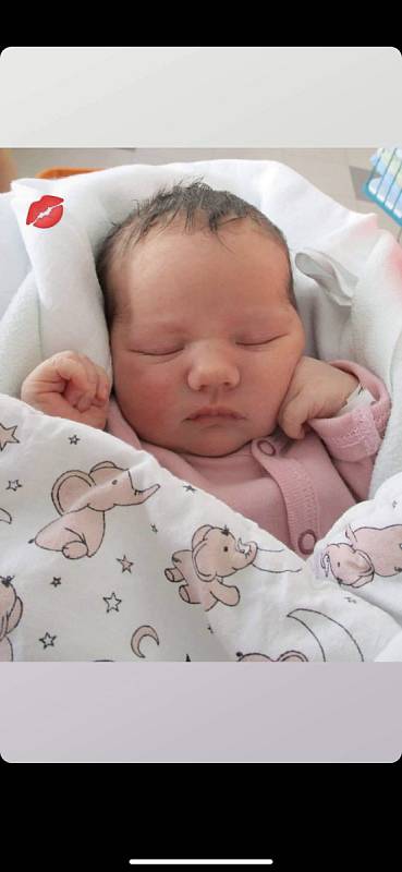 Tereza Valentová ze Zlivi. Prvorozená dcera Jana Valenty a Jennifer Pöschlové se narodila 7. 8. 2022. Její porodní váha byla 3,52 kg. Měřila 50 cm.