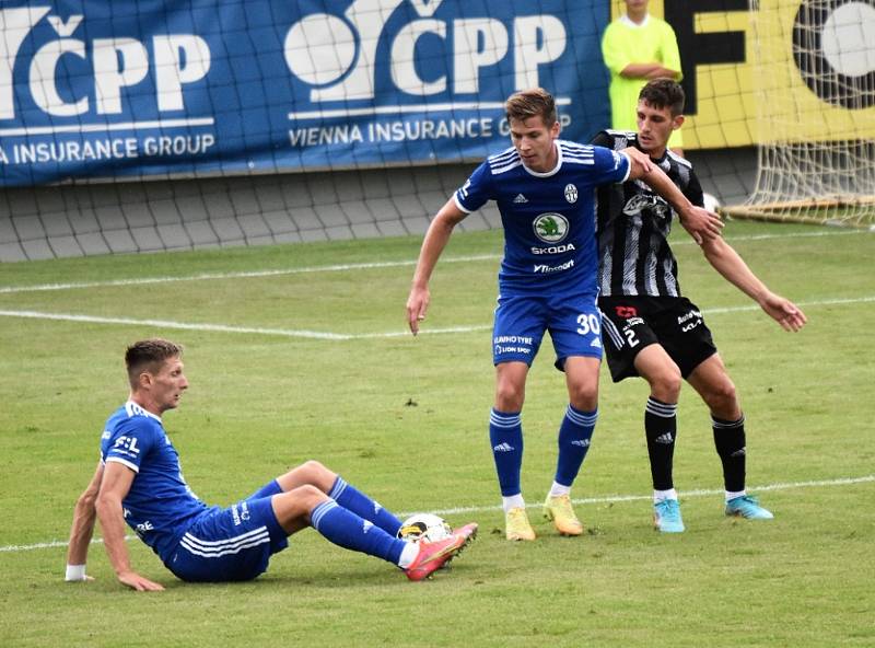 FORTUNA:LIGA: Dynamo ČB - Mladá Boleslav 0:2 (0:0).