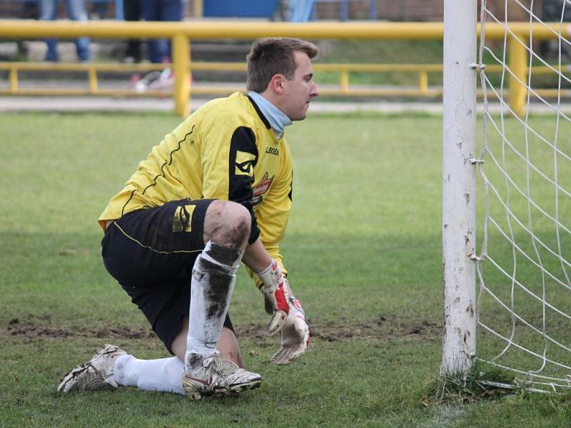 Fotbalisté Lokomotivy zakončili podzim domácí výhrou s Lišovem 2:1.