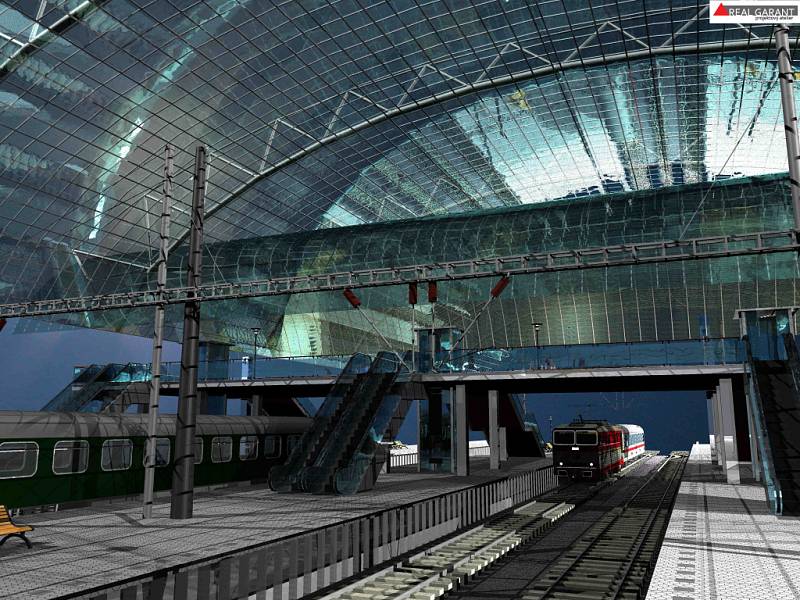 Rekonstrukce by měla v příštích letech zcela proměnit českobudějovické vlakové nádraží. 