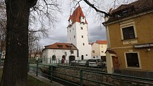 Rabenštejnská věž v Českých Budějovicích.