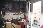 V úterý na českobudějovickém sídlišti Máj hořelo. Odpoledne vzplála kuchyně v osmém patře panelového domu v ulici J. Bendy.