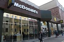 McDonald's na Lannově třídě v Českých Budějovicích.